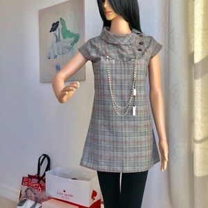 Ladies’ plaid blouse